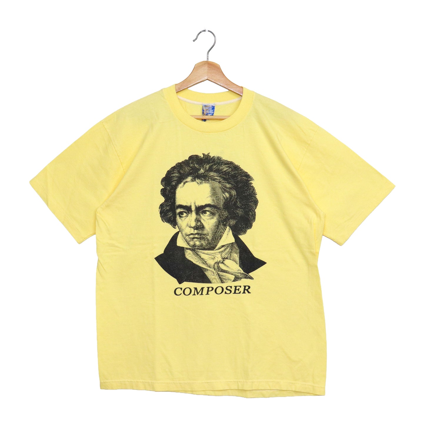 Copycat : Composer S/S Tee (Beethoven) - YELLOW