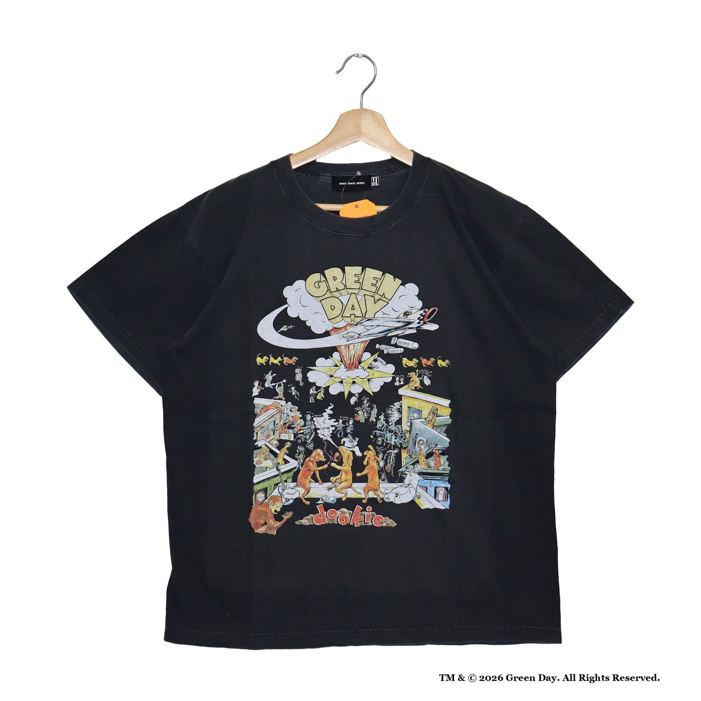 GOOD ROCK SPEED :  GREEN DAY | DOOKIE T-SHIRT