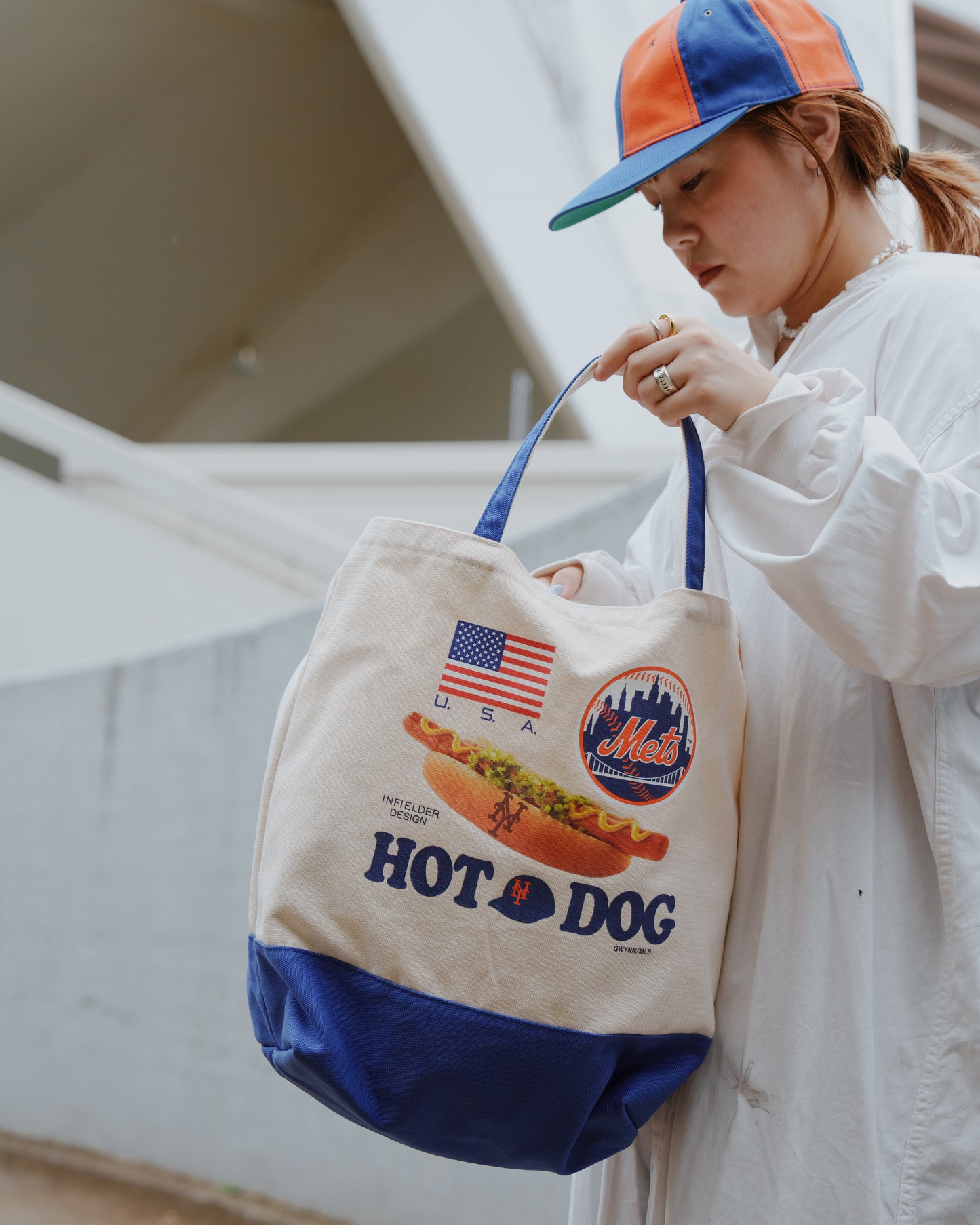 INF×MLB：MLB-258 MLB HOTDOG 2WAY TOTE
