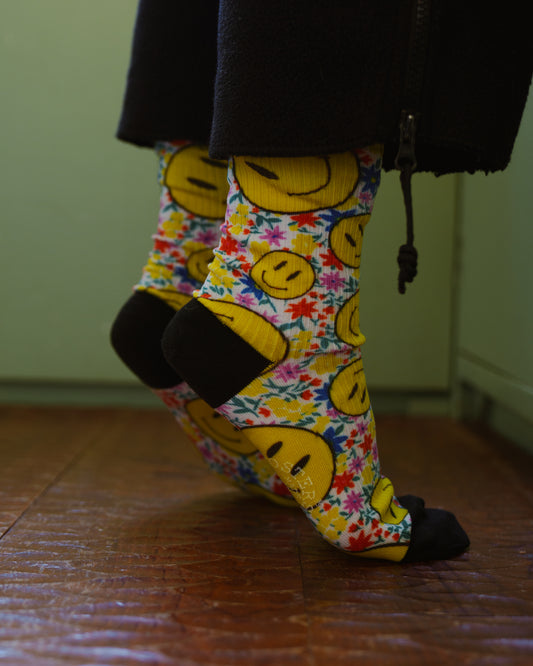 ROSTER SOX : RS-474 SMILE &amp; FLOWER