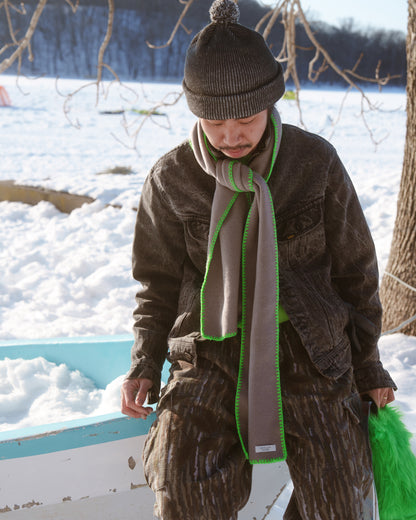INFIELDER DESIGN : AC-143 blanket stitch fleece Muff