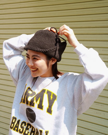 INFIELDER DESIGN : C-592 Ear Flaps Knit Cap