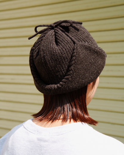 INFIELDER DESIGN : C-592 Ear Flaps Knit Cap