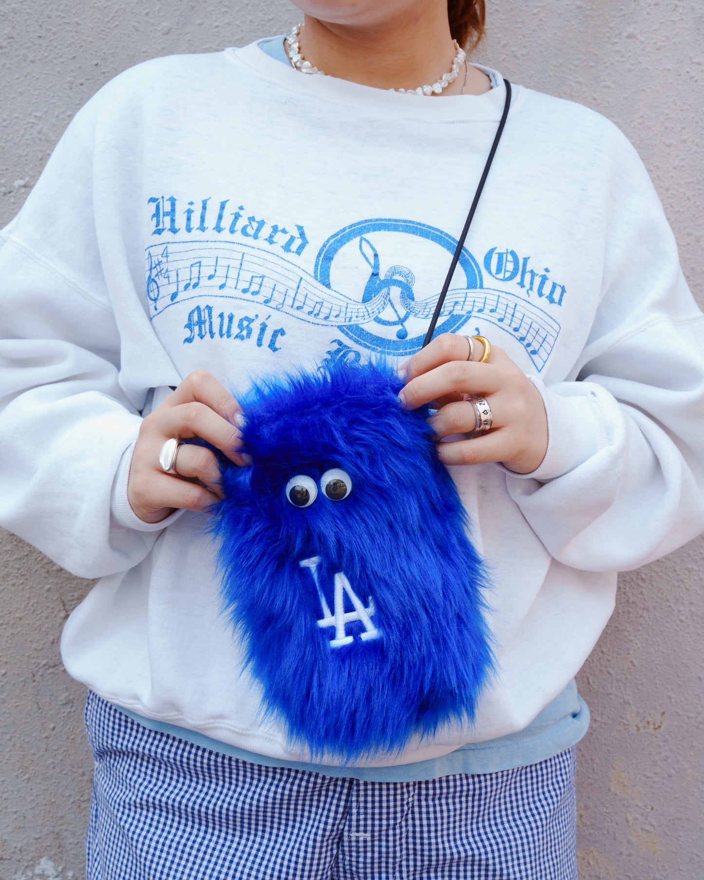 MLB×INFIELDER DESIGN : MLB-282 MLB FUR MINI SHOULDER