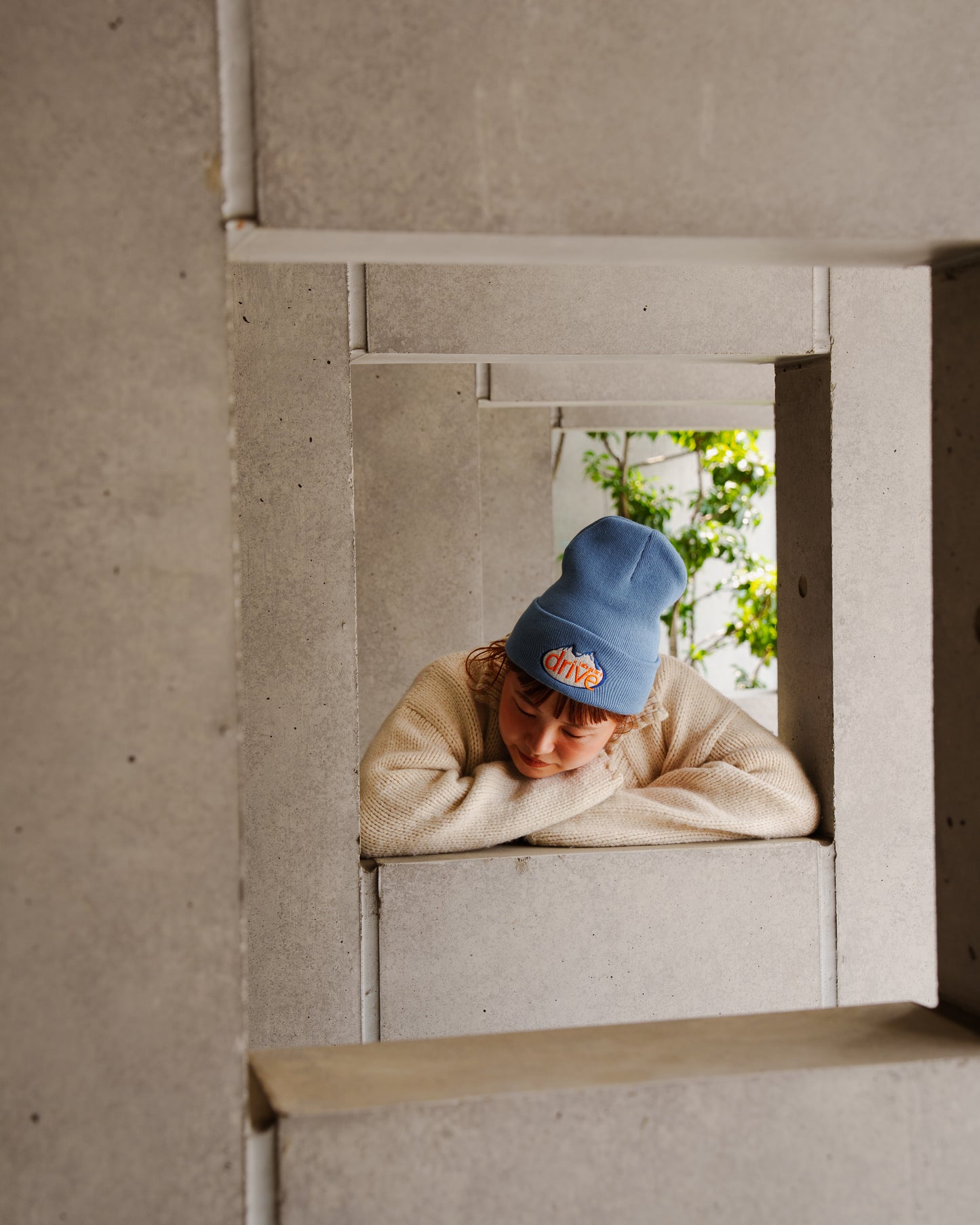 INFIELDER DESIGN : C-596 EMB KNIT CAP