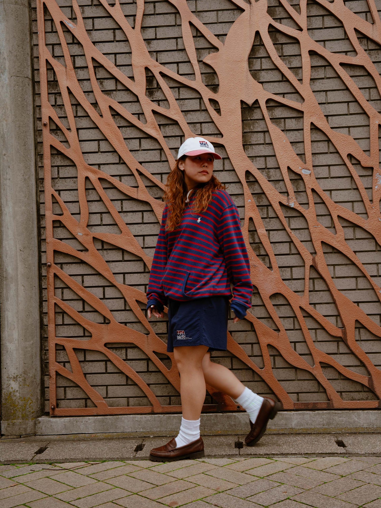 TAMANIWA : TMNW-216 TAMA USA BASEBALL CAP