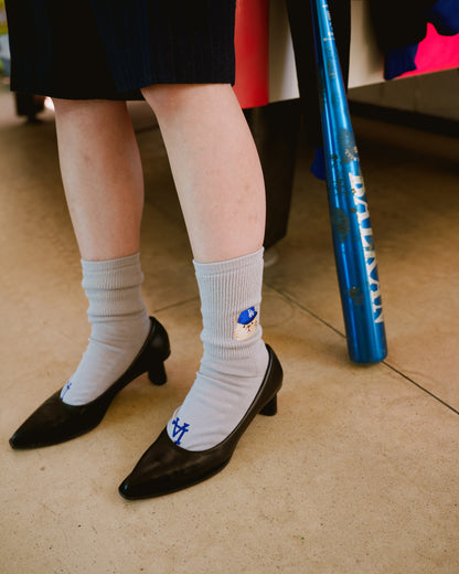 MLB x ROSTER SOX: MLB-305 MLB CAT SOCKS