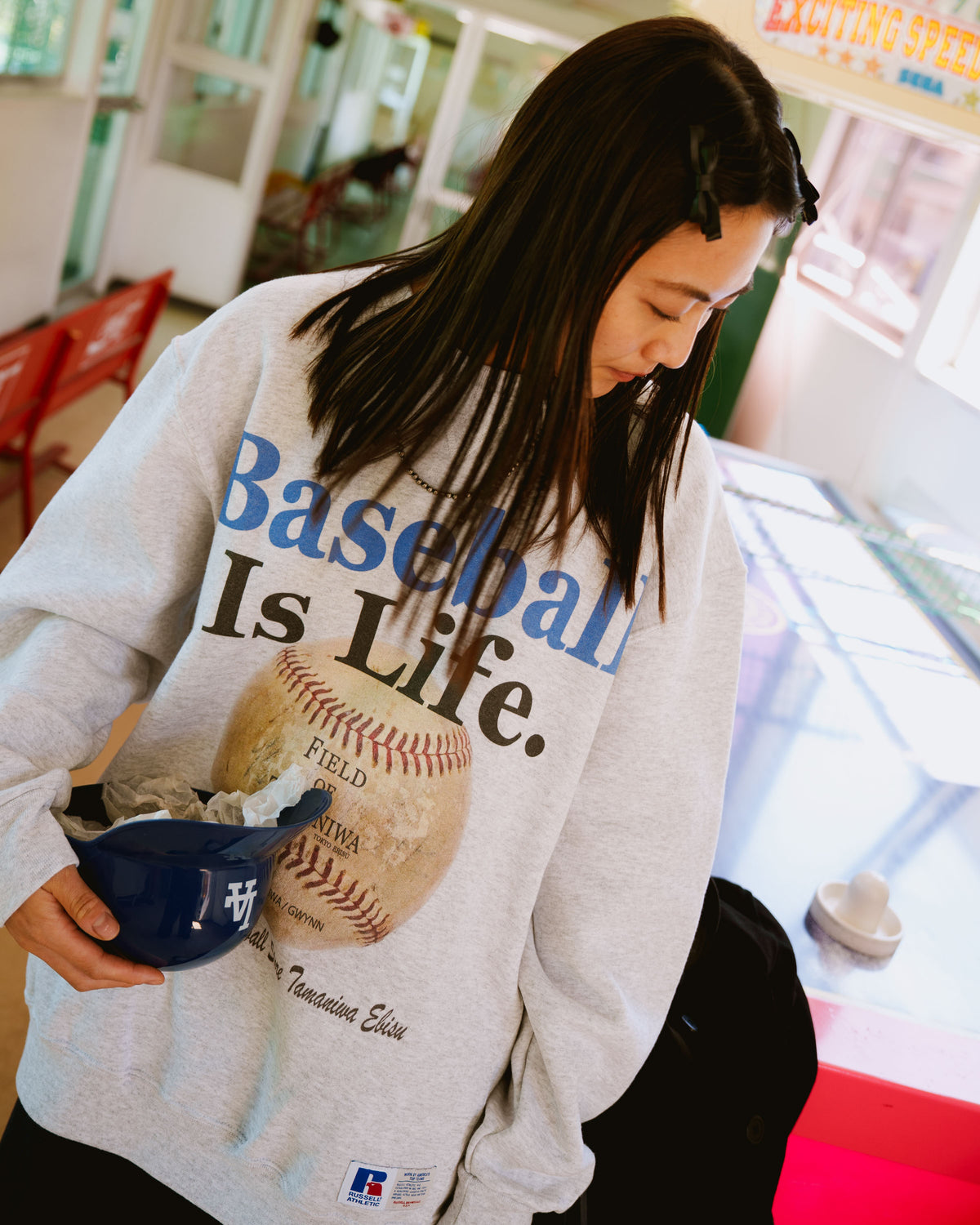 TAMANIWA×RUSSELL : TR-6 BASEBALL IS LIFE SWEAT