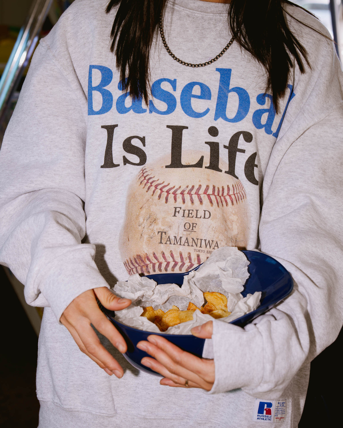 TAMANIWA×RUSSELL : TR-6 BASEBALL IS LIFE SWEAT
