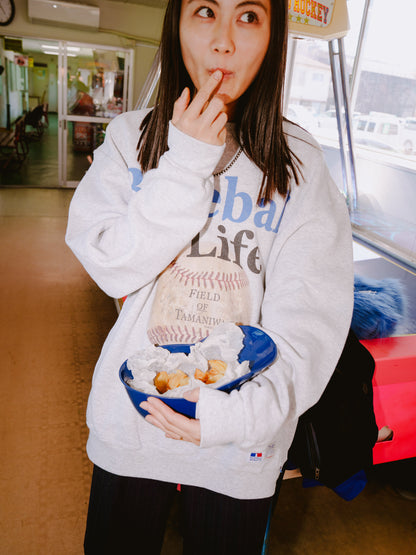 TAMANIWA×RUSSELL : TR-6 BASEBALL IS LIFE SWEAT