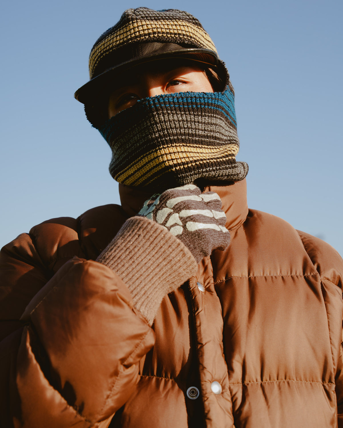 INFIELDER DESIGN : C-607 STRIPE Balaclava