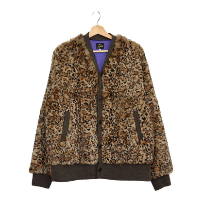 Needles : Rabbit Fur Cardigan - Animal Printed - 【Leopard】