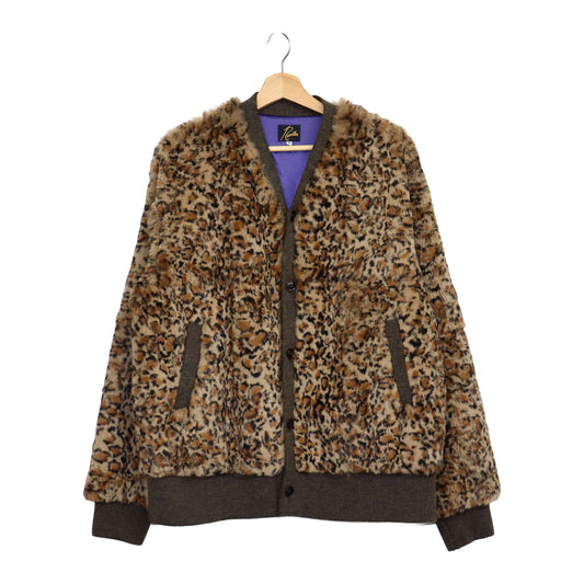 Needles : Rabbit Fur Cardigan - Animal Printed - 【Leopard】