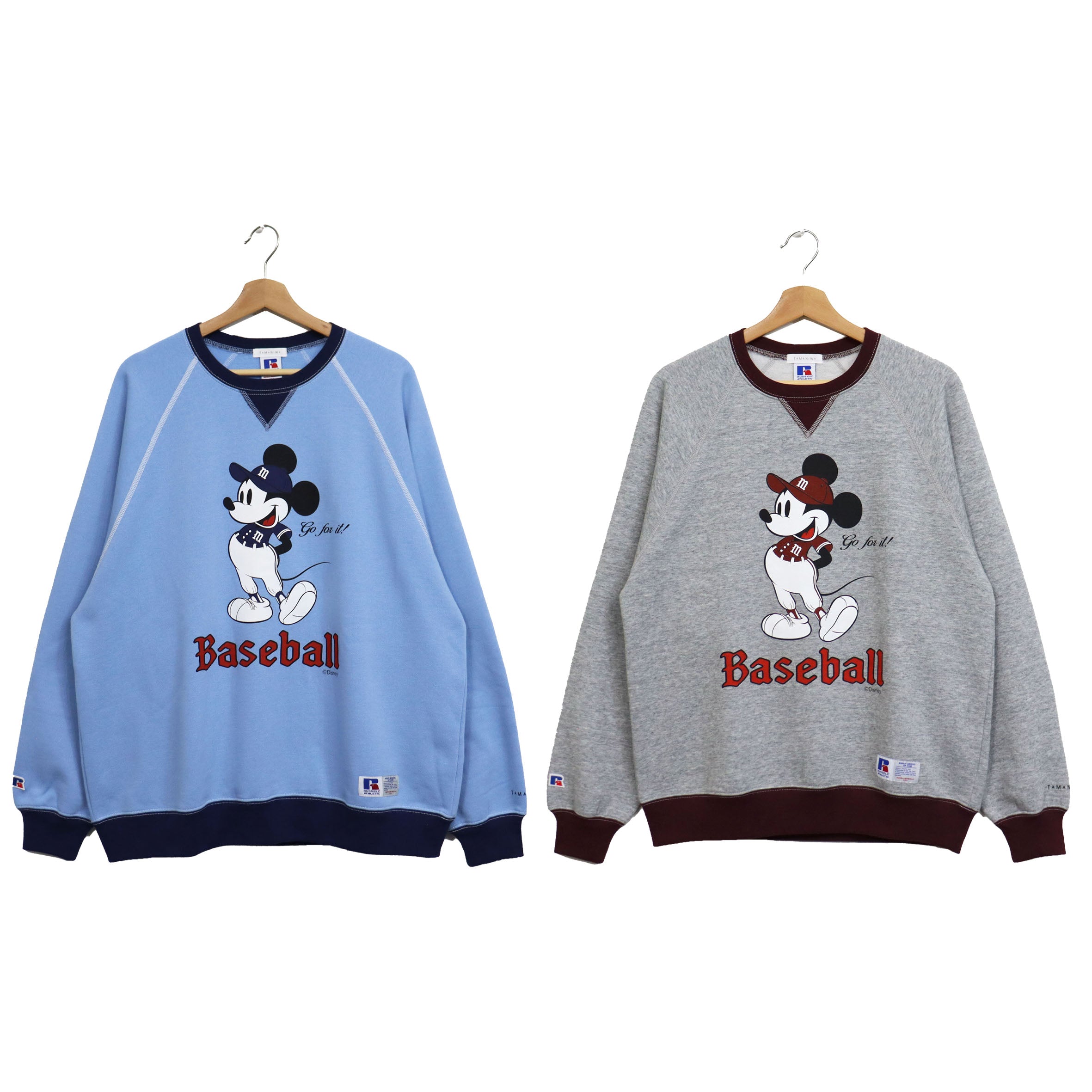 TAMANIWA×RUSSELL : TR-7 B MICKEY SWEAT 【SAX】