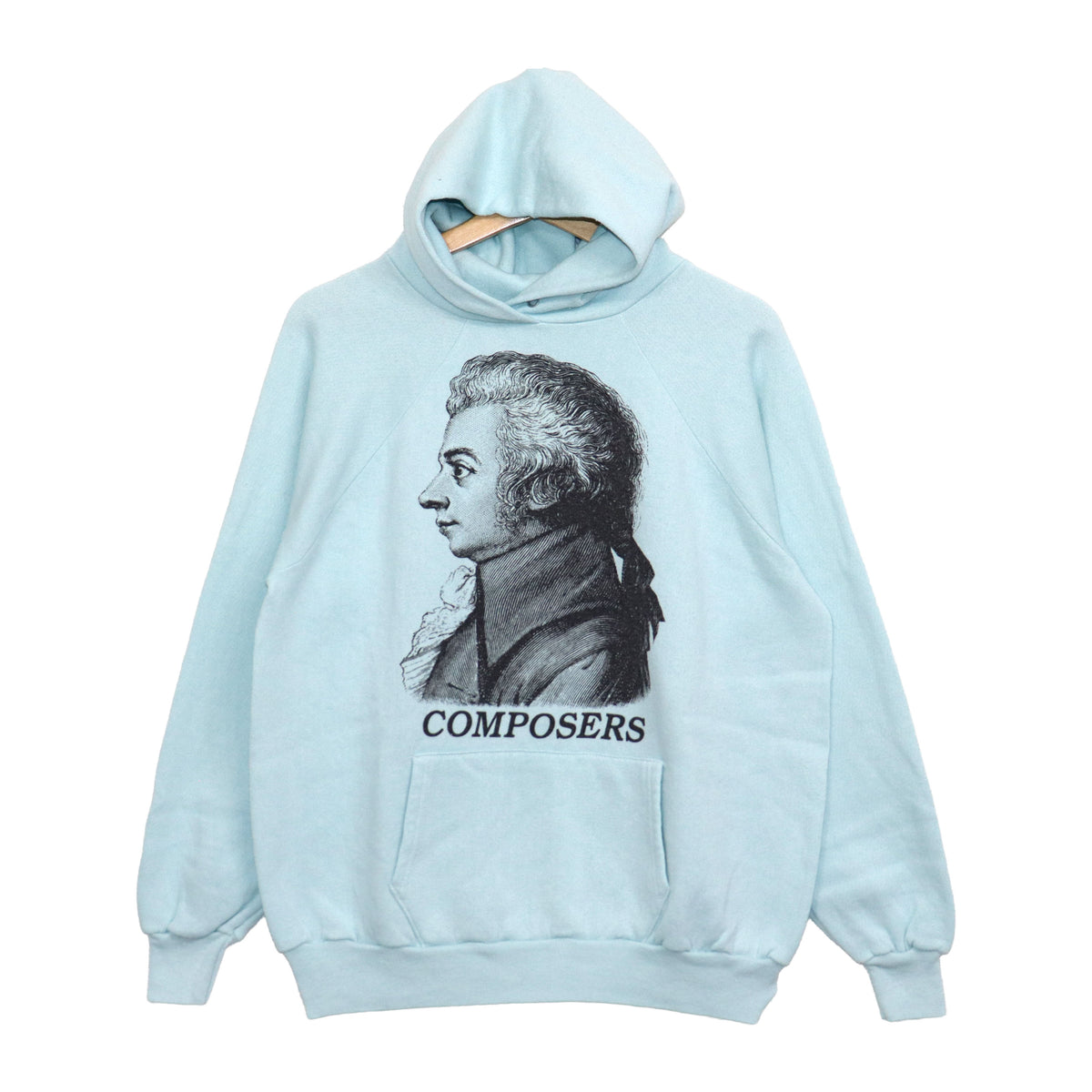 Copycat: Composer Hoodie (Mozart) - LT. BLUE