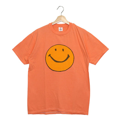 Copycat : Smile S/S Tee- Orange×Orange