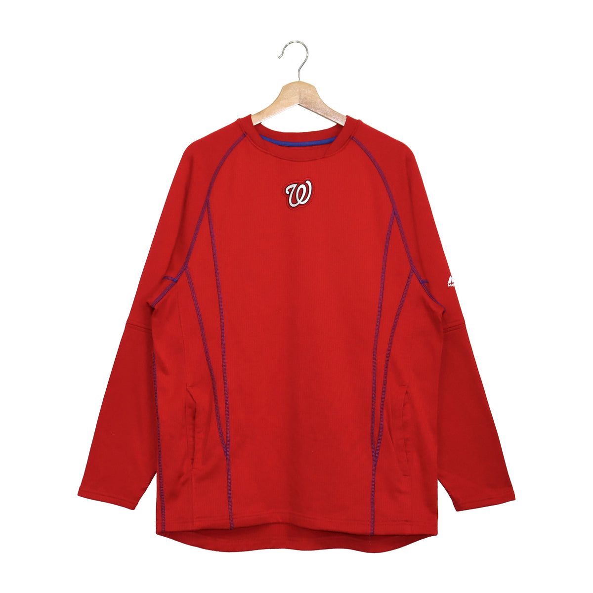used : (Majestic) WSH Nationals Training L/S Tee (K)
