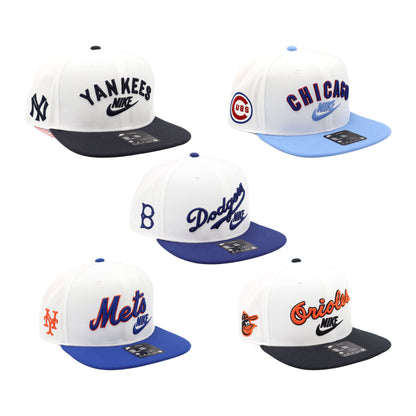 NIKE : Cooperstown Dri-FIT Square Cap【Front Logo & Side Logo】