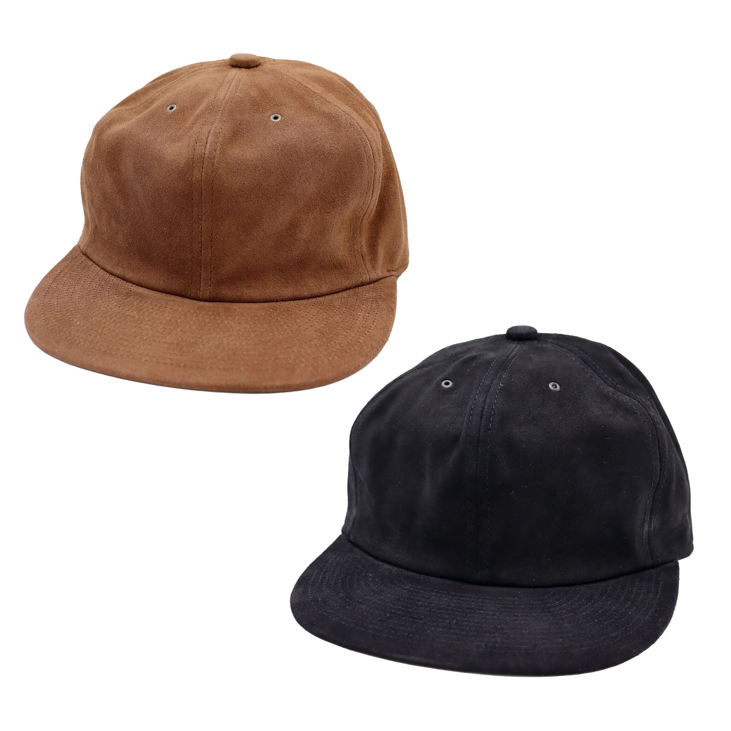 Anglo＆company POTEN CAP セット Poten Japanese Made Cap - Adjustable Deadstock Indigo Denim & Leather