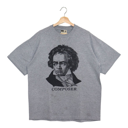 Copycat : Composer S/S Tee (Beethoven) - GREY